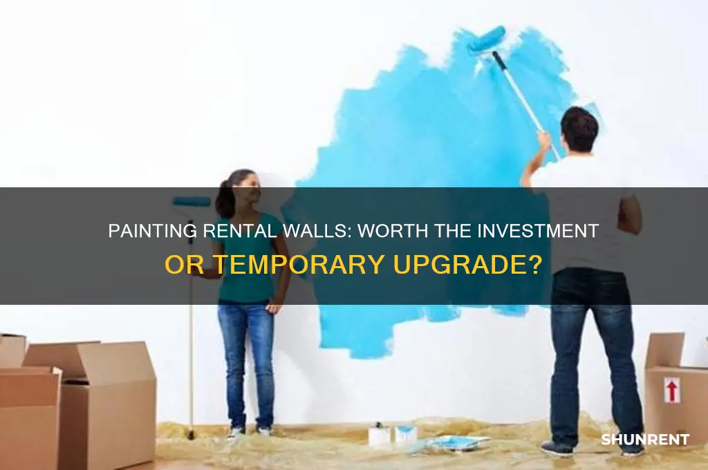 should i invest in painting walls when renting