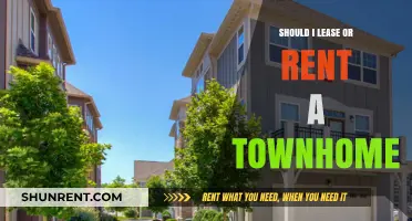 Leasing vs. Renting a Townhome: Which Option Fits Your Lifestyle?
