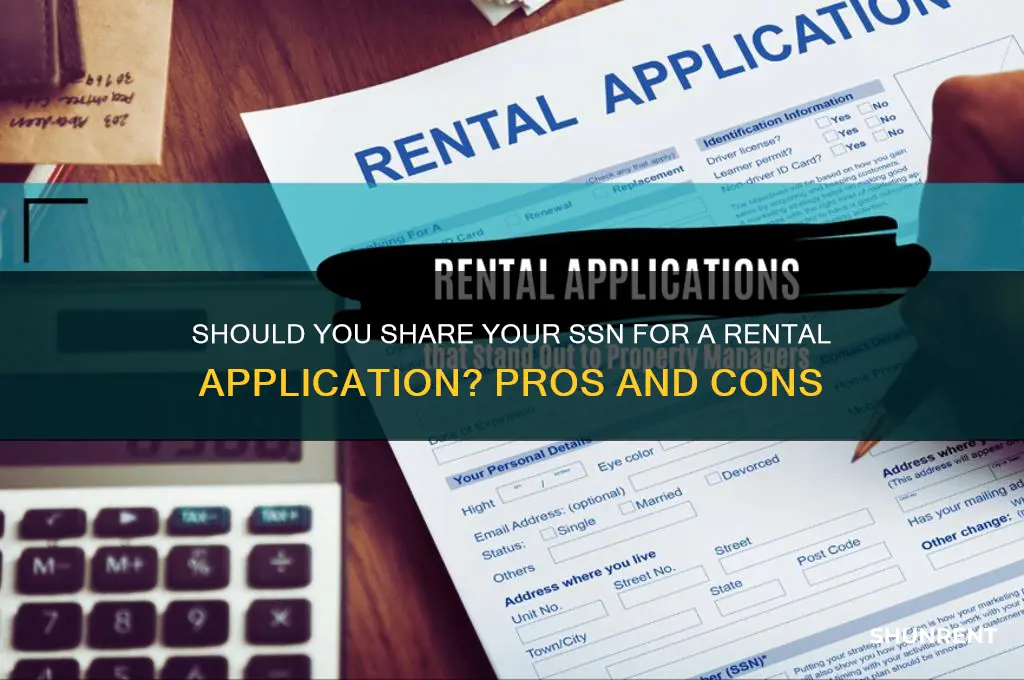 should i provide ssn for rent application