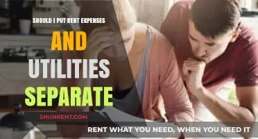 Rent vs. Utilities: Should You Separate These Expenses?