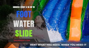 Choosing the Perfect Water Slide: 16 vs. 18 Feet for Your Event