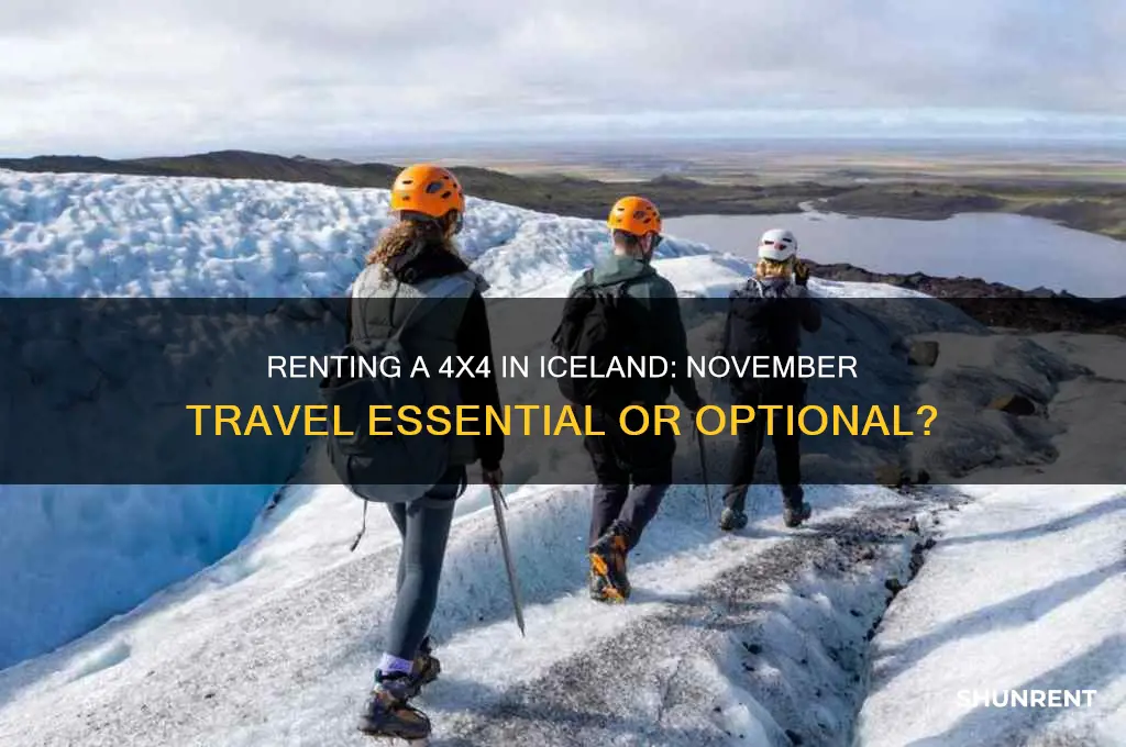 should i rent a 4x4 in iceland in november