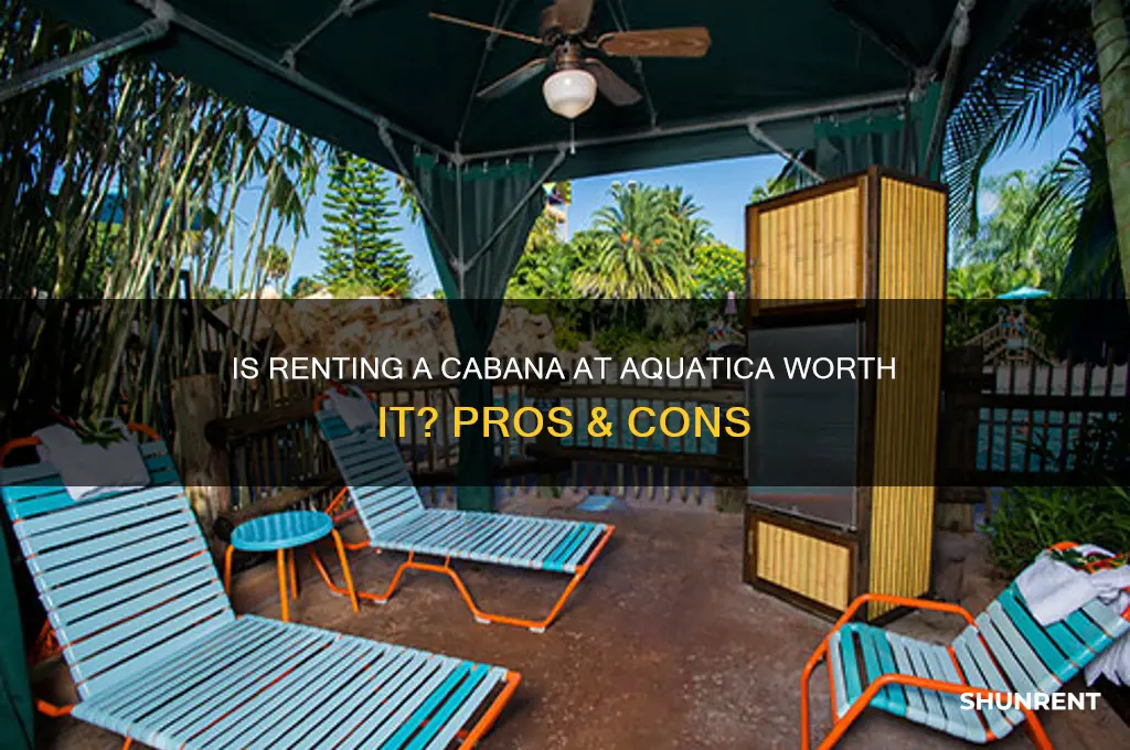 should i rent a cabana at aquatica