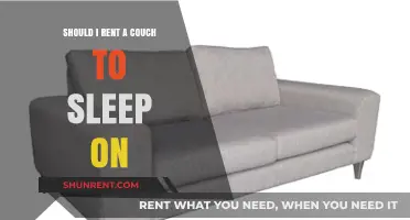 Renting a Couch to Sleep On: Pros, Cons, and Practical Tips