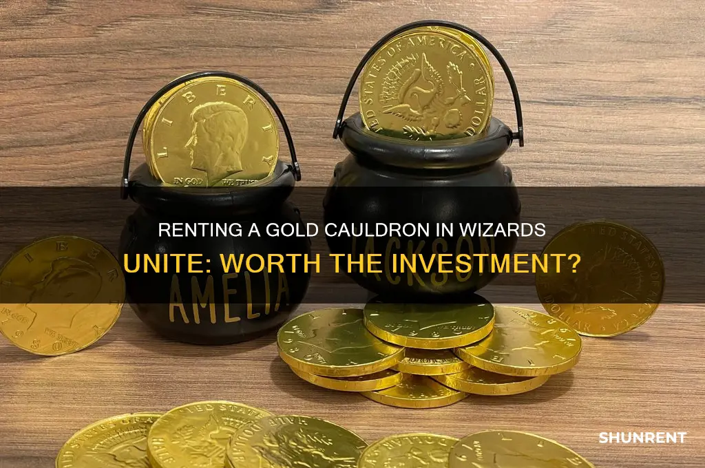 should i rent a gold cauldron wizards unite