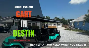 Should You Rent a Golf Cart in Destin? Pros and Cons