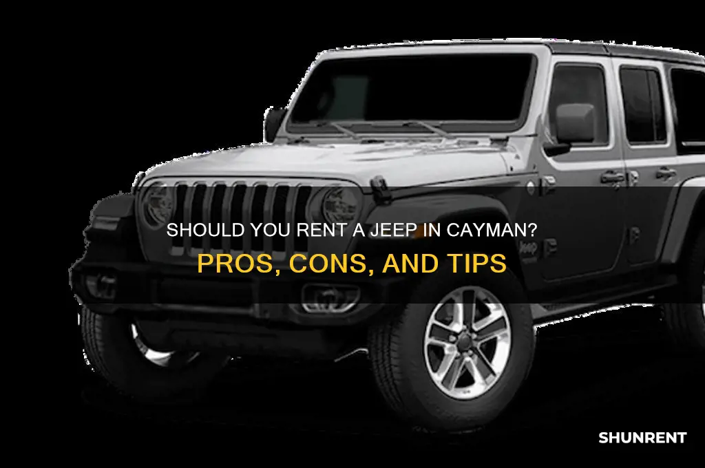 should i rent a jeep in cayman