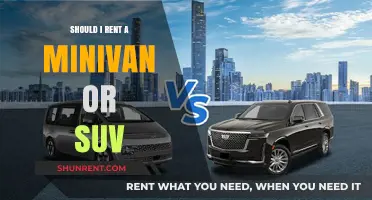 Minivan vs. SUV: Which Rental Vehicle Fits Your Needs Best?
