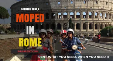 Renting a Moped in Rome: Pros, Cons, and Practical Tips