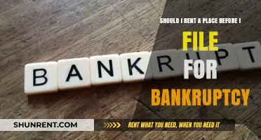 Renting Before Bankruptcy: Smart Move or Financial Misstep?