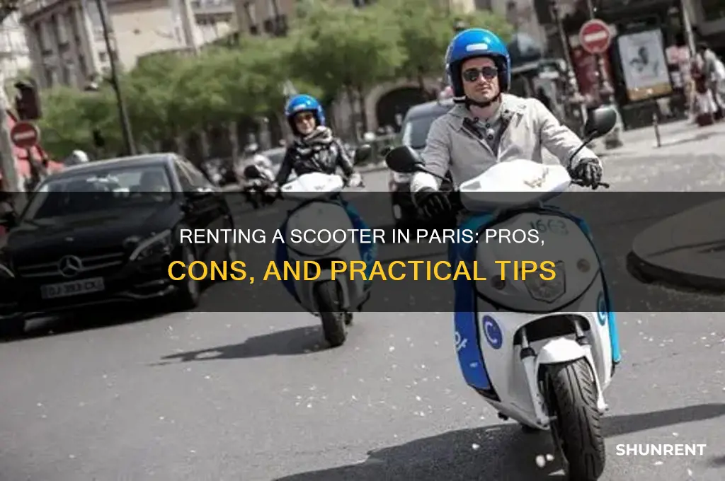 should i rent a scooter in paris