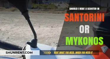 Scooter Rental in Santorini vs. Mykonos: Which Island is Better?