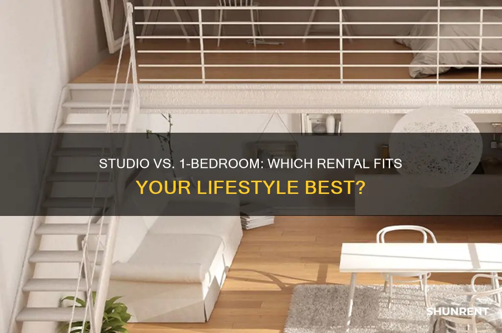 should i rent a studio or 1 bedroom