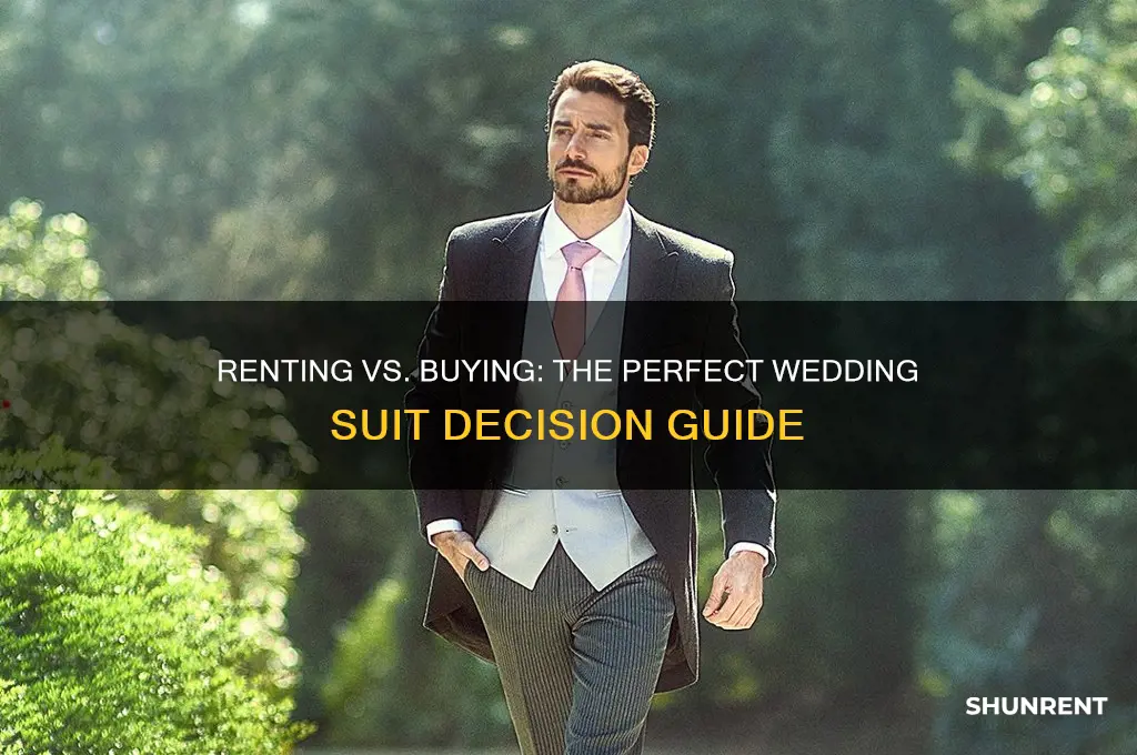 should i rent a suit for my wedding