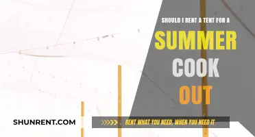 Renting a Tent for Summer Cookouts: Pros, Cons, and Tips