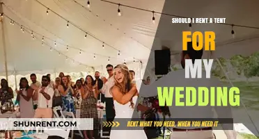 Renting a Tent for Your Wedding: Pros, Cons, and Tips