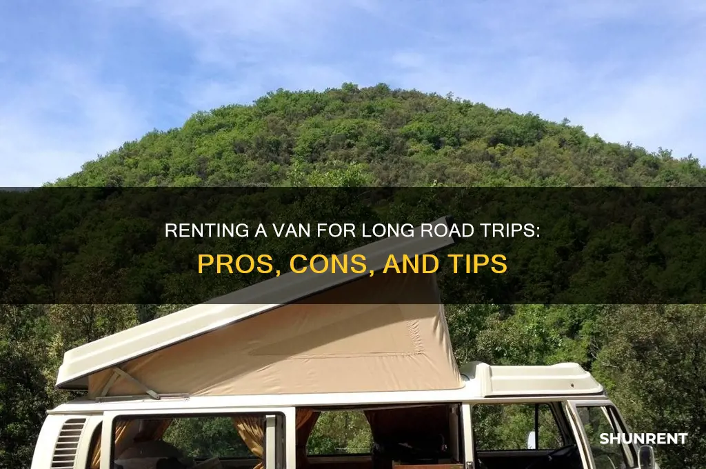 should i rent a van for a long road trip