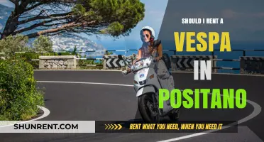 Renting a Vespa in Positano: Pros, Cons, and Tips for Travelers
