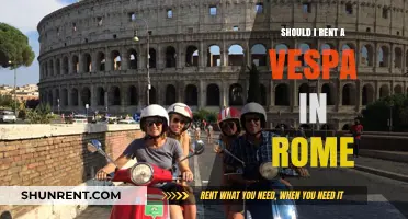 Renting a Vespa in Rome: Pros, Cons, and Tips for Tourists