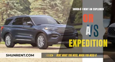Explorer vs. Expedition: Which SUV Rental Fits Your Adventure Best?