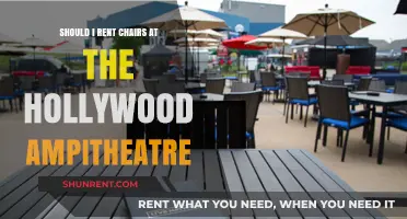 Renting Chairs at Hollywood Amphitheatre: Pros, Cons, and Tips