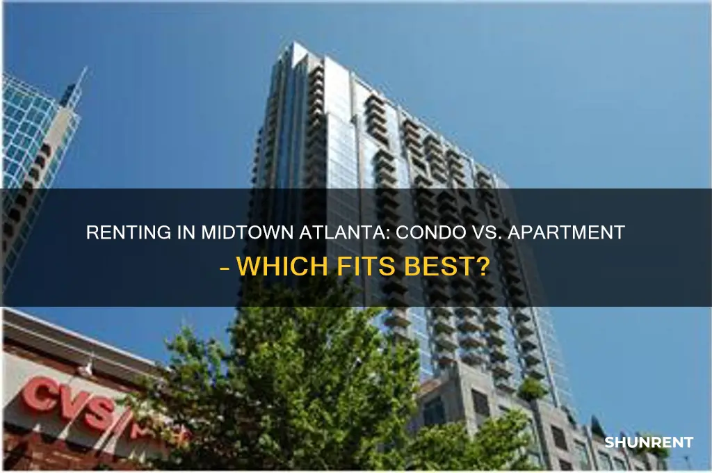 should i rent condo or apt in midtown atlanta