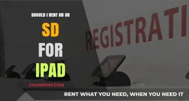 Rent HD or SD for iPad: Which Option is Right for You?