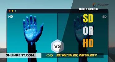 Renting Dilemma: SD vs HD – Which Resolution Fits Your Needs?