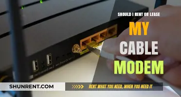 Rent vs. Lease: Which Cable Modem Option Saves You Money?