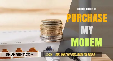Rent vs. Buy: Deciding the Best Modem Option for You