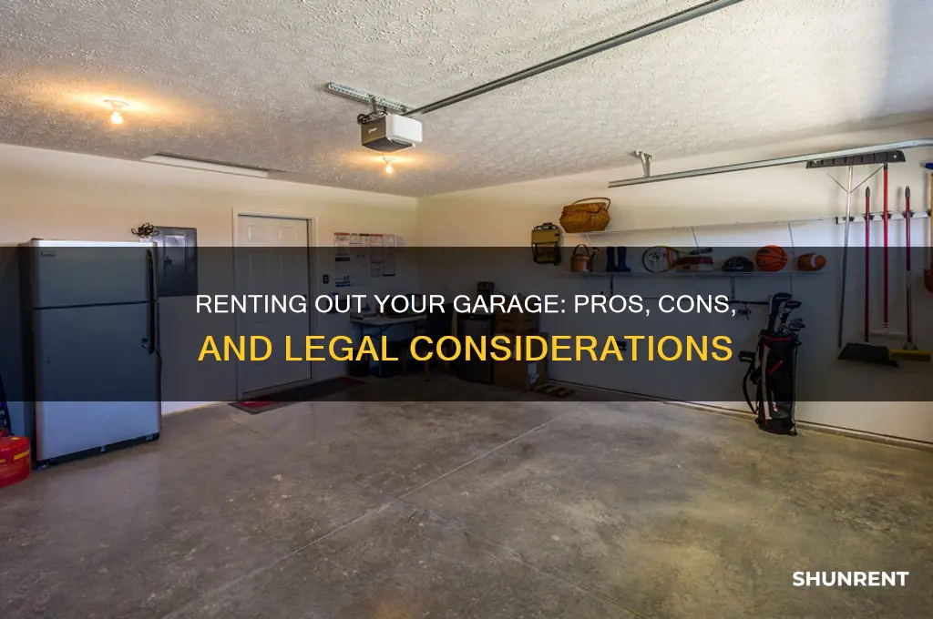 should i rent out my garage for others to live