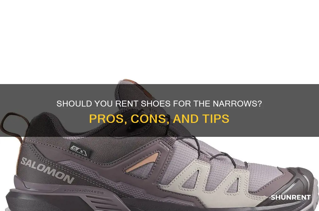 should i rent shoes for the narrows