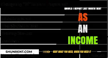 Reporting Last Month's Rent as Income: Tax Implications Explained