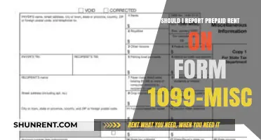 Reporting Prepaid Rent on Form 1099-MISC: What You Need to Know