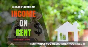 Is Spending Twice Your Income on Rent a Smart Financial Move?