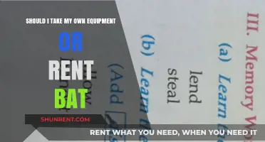 To Bring or Borrow: Equipment Rental vs. Own Gear Dilemma