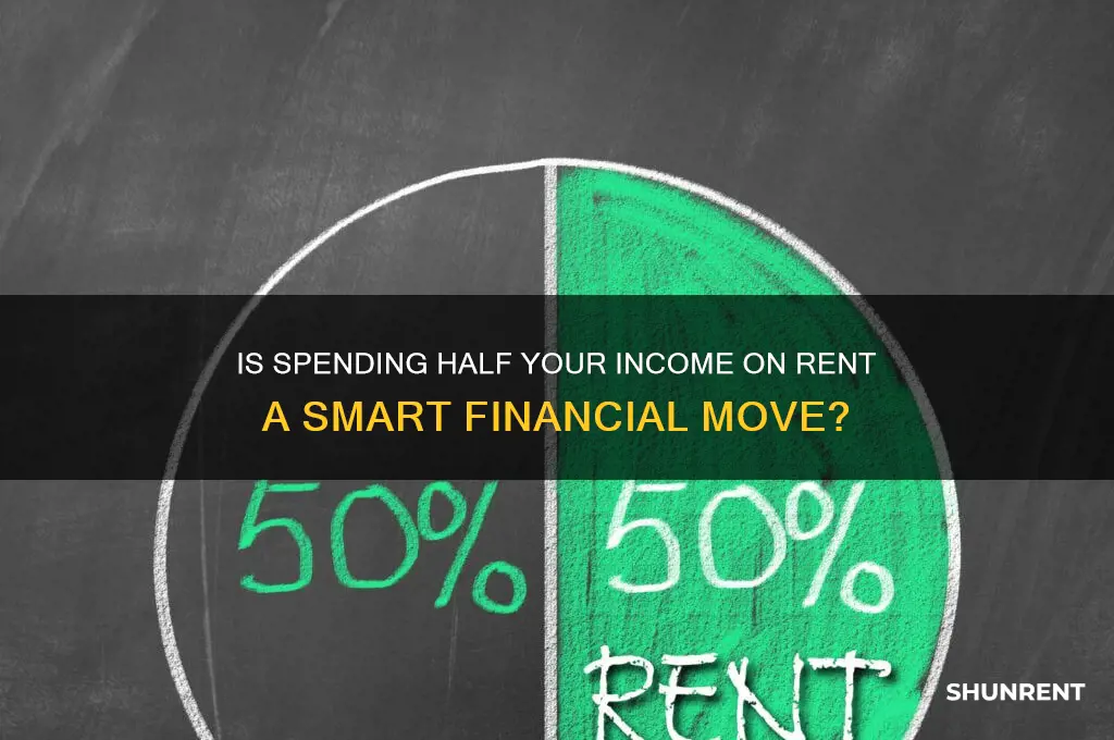 should i use 50 income on rent