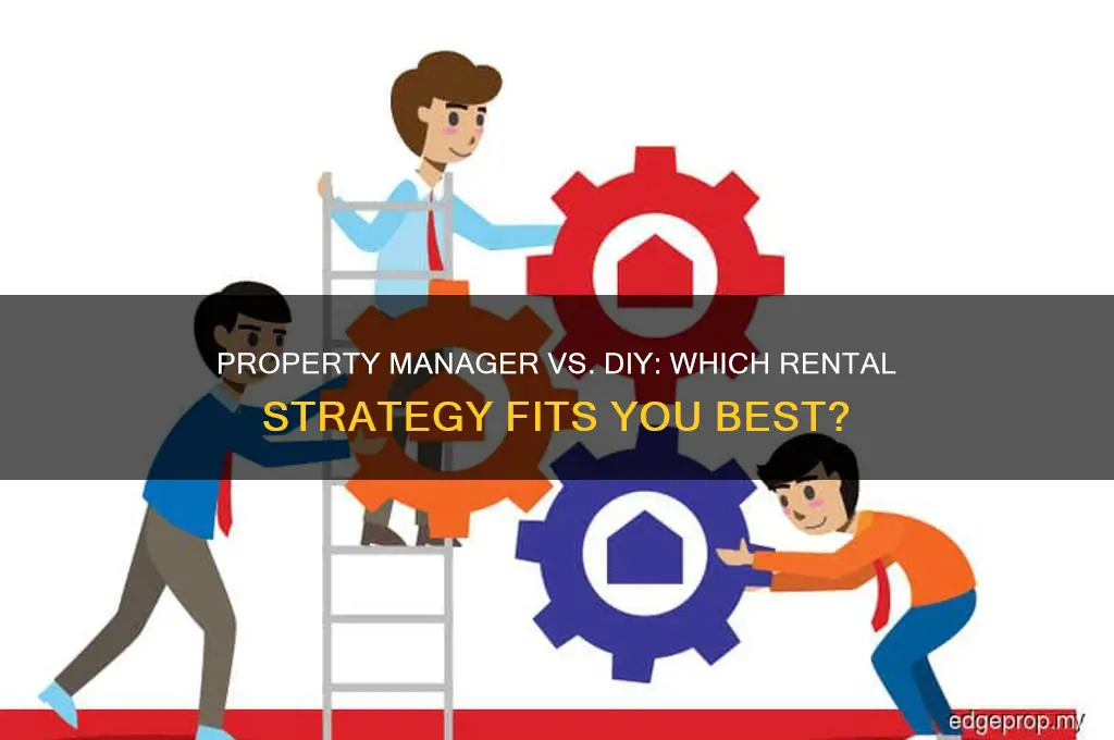 should i use propety manager or rent my self