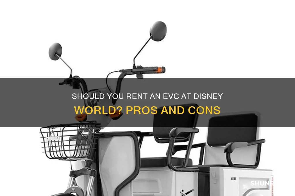should one rent an evc from disney world