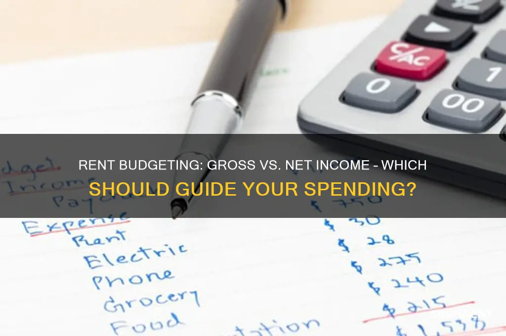 should rent be 1 3 of gross or net income