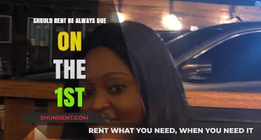 Rent Due on the 1st: Fair Standard or Outdated Practice?