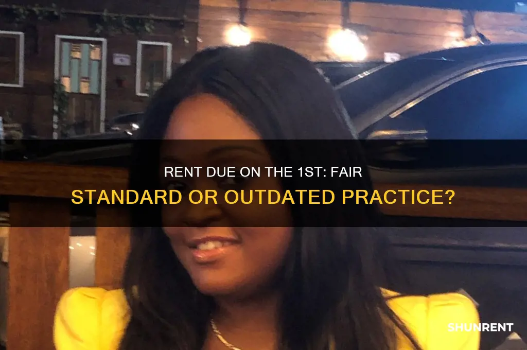should rent be always due on the 1st