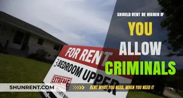 Should Rent Increase When Landlords Allow Criminal Tenants? A Debate