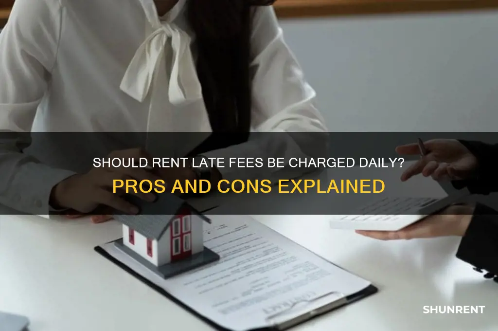 should rent late fee be per day
