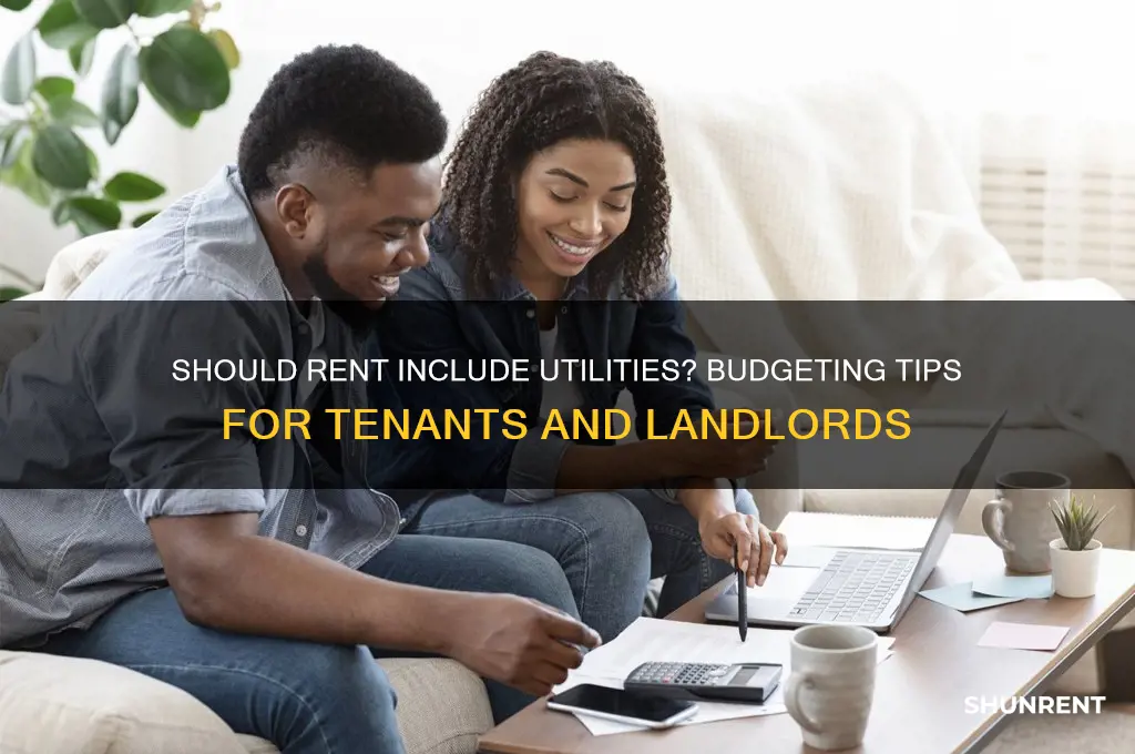 should utilities be included in rent for budget