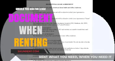 Should You Request a Lease Agreement When Renting a Property?