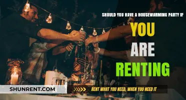 Renting and Celebrating: Should You Host a Housewarming Party?