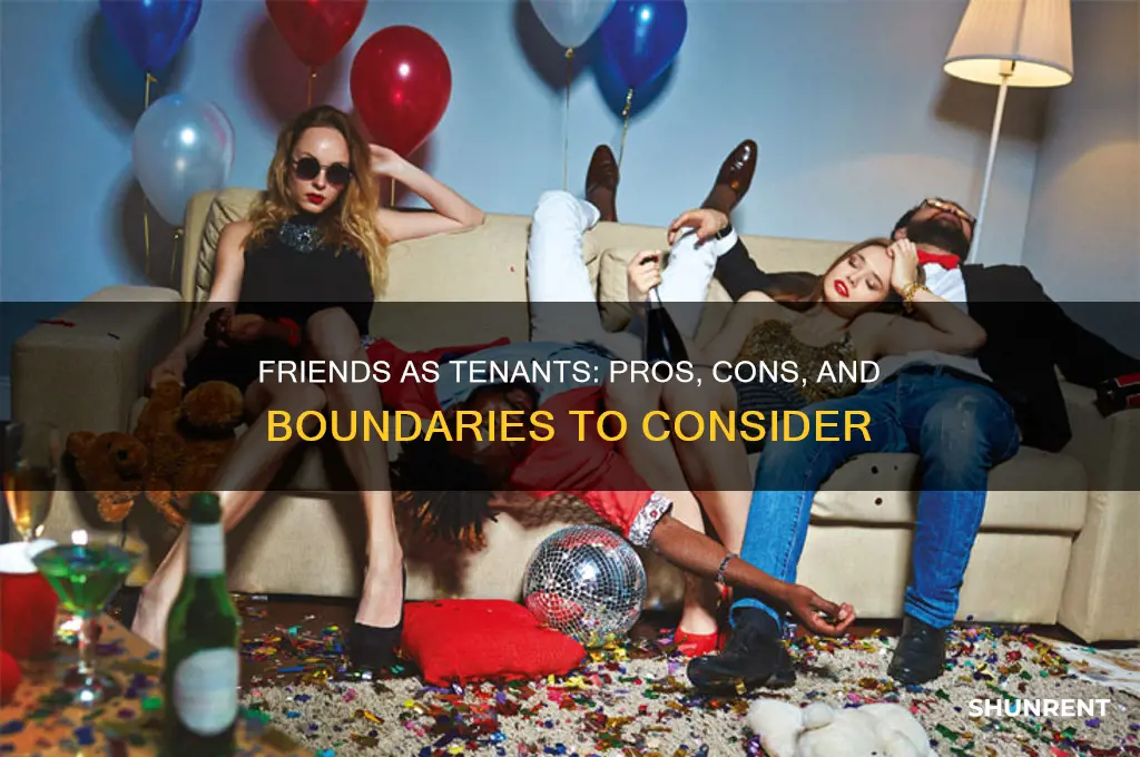 should you have your friends rent from you