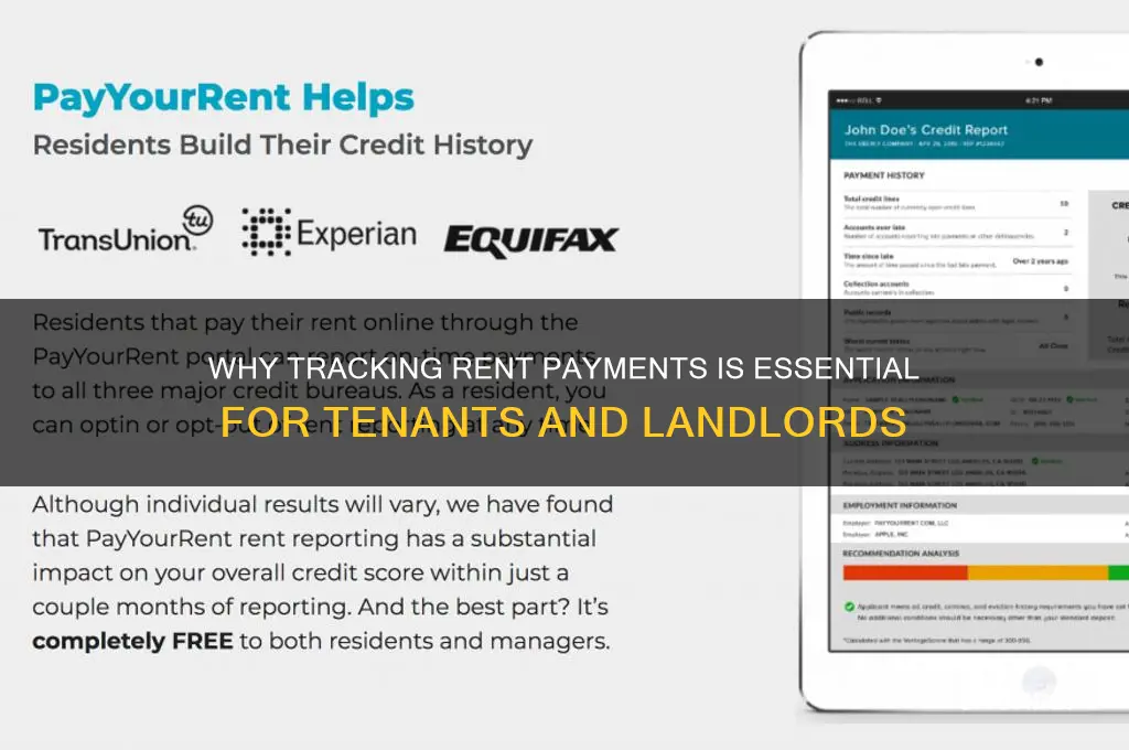 should you keep record of rent payments