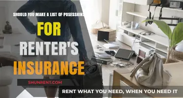 Why Listing Your Belongings is Essential for Renter's Insurance Coverage